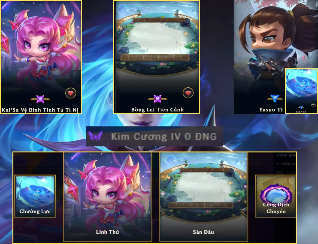 COMBO KAISA + SÀN BỒNG LAI